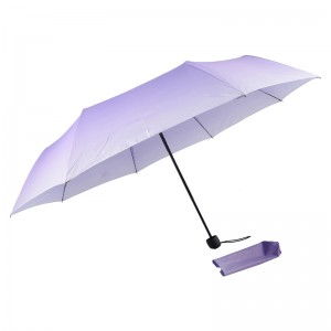 Kreatív promóció 21 hüvelykes esernyő színváltó gradiens esernyő