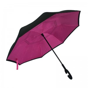 23 hüvelykes 8Ribs fordított esernyő a kiskereskedelmi reklámozáshoz
