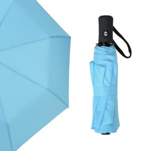 Összecsukható vállalati ajándékok marketing automatikus nyitott és bezárott egyedi tervezésű 3 összecsukható esernyő