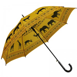 Kínai esernyő nagykereskedelmi gyerekek eső online automatikus nyílt marketing esős egyenes esernyő