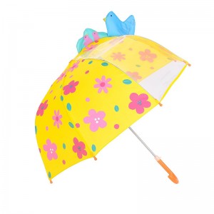 kiváló minőségű esernyő Üvegszálas kerettel biztonságos nyitott gyerek ablak esernyő