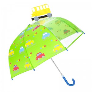 Olcsó, fehér üvegszálas keretű, biztonsági gyerek, kompakt, 1-pólusú POE eső esernyő