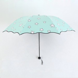 Legjobban értékelt termék színváltó vállalati ajándékok 3-szoros esernyő