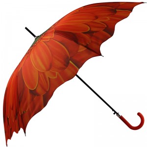 2019-es 23 hüvelykes méretű vállalati ajándékok kiváló formatervezésű virág alakú, szűk esernyő