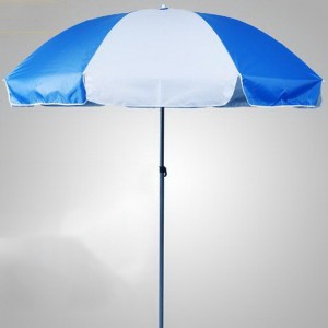 40 hüvelykes Oxford szövet Testreszabott tengerparti esernyő, UV-védelemmel